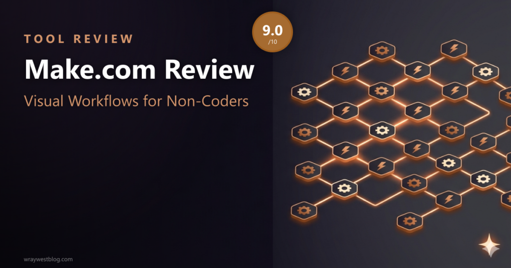 Make.com Review: Visual Workflows for Non-Coders featured image