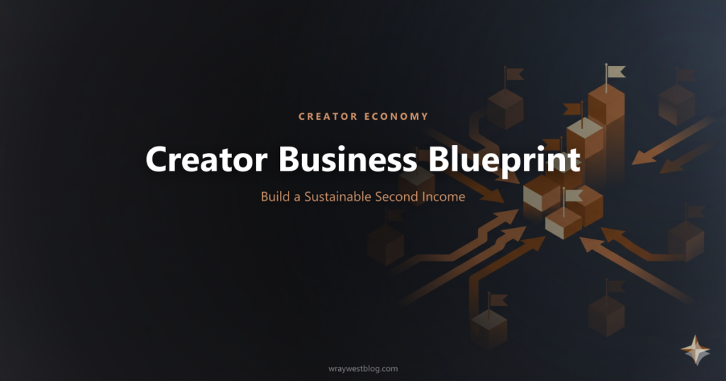 The Creator Business Blueprint: How to Build a Sustainable Second Income in 2026 featured image