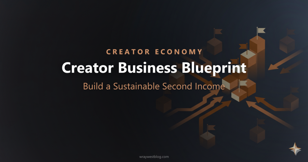 The Creator Business Blueprint: How to Build a Sustainable Second Income in 2026 featured image