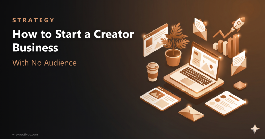 How to Start a Creator Business With No Audience (While Working Full-Time) featured image