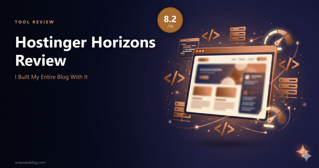 Hostinger Horizons Review: I Built My Entire Blog With It featured image