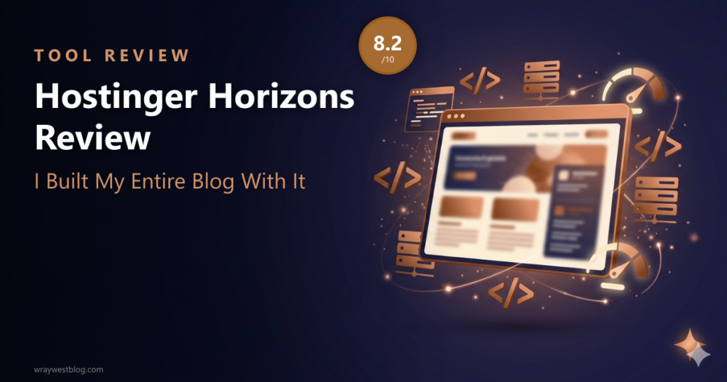Hostinger Horizons Review: I Built My Entire Blog With It featured image