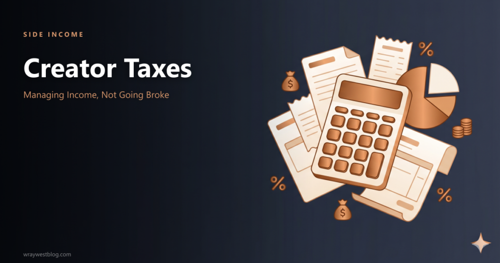 Creator Taxes: Managing Income and Not Going Broke featured image