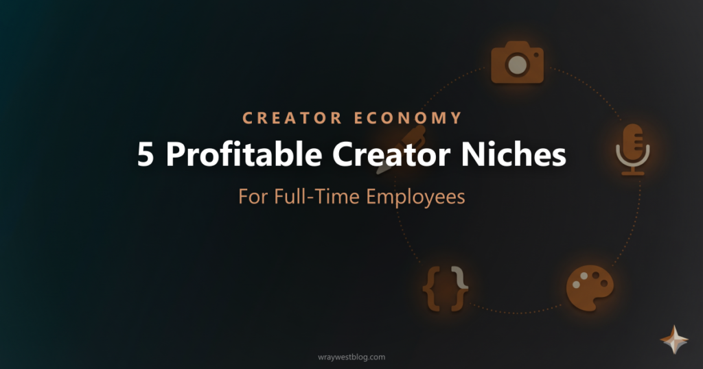5 Profitable Creator Niches for Full-Time Employees (2026) featured image