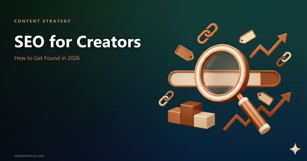 SEO for Creators: How to Get Found (2026 Guide) featured image