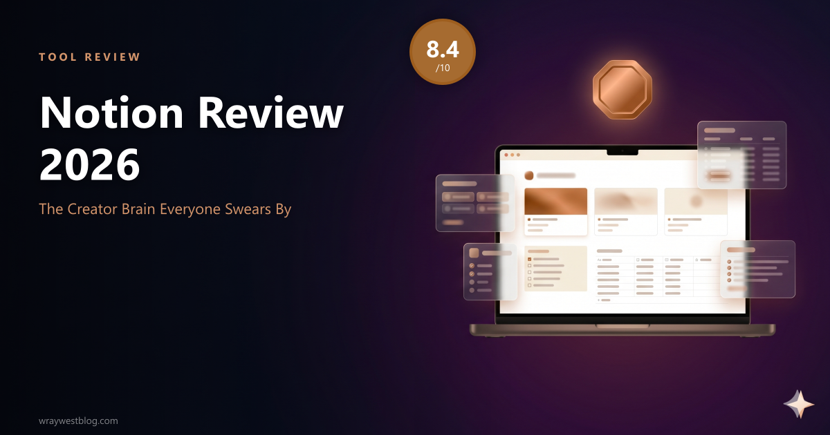 Notion Review 2026: The Creator Brain Everyone Swears By featured image